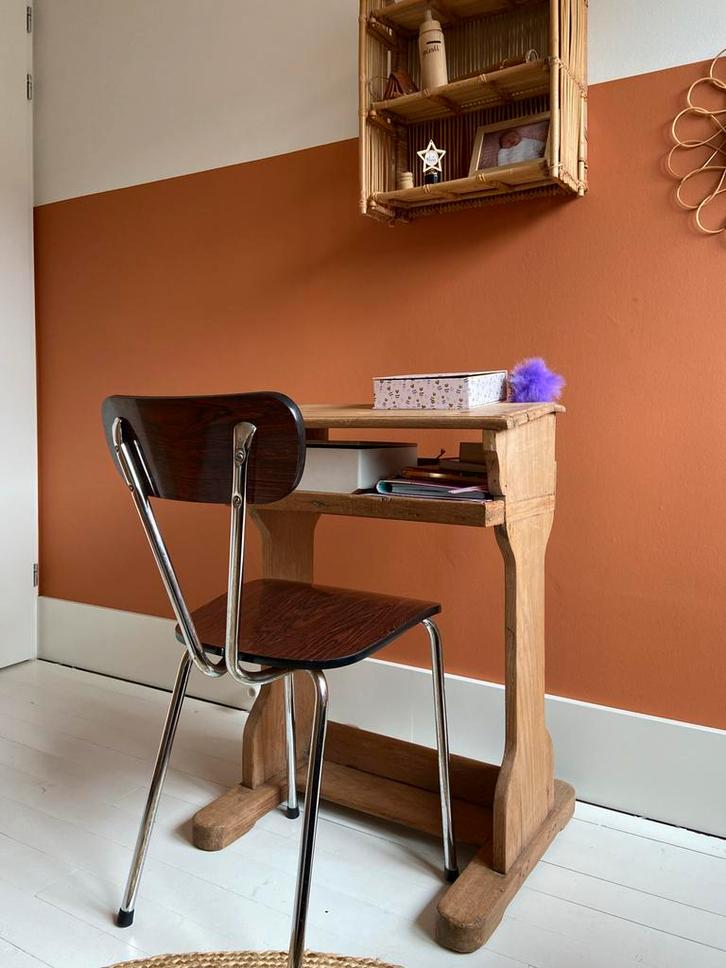 Retro Bureautje - Nieuw in Oude Stijl, Huis en Inrichting, Bureaus, Gebruikt, Bureau, Ophalen