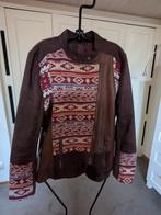 Desigual jas bruin/rood maat 44, Kleding | Dames, Bruin, Maat 42/44 (L), Ophalen of Verzenden, Zo goed als nieuw