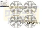 Ford Fiesta Wieldoppen set 14'' (set 4 stuks) zilver Origine