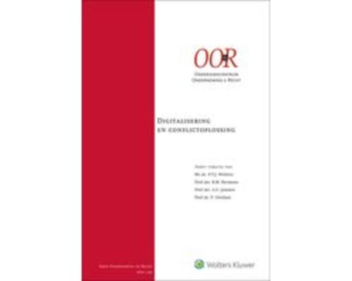 Digitalisering en conflictoplossing 9789013165753, Boeken, Studieboeken en Cursussen, Zo goed als nieuw, HBO, Beta, Verzenden