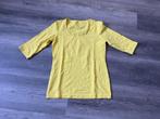 Just -B effen kanarie geel shirt met 3/4 mouw, Geel, Maat 42/44 (L), Ophalen of Verzenden, Zo goed als nieuw
