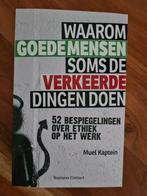 Boek Waarom goede mensen soms de verkeerde dingen doen, Ophalen of Verzenden, Zo goed als nieuw, Overige niveaus