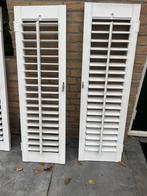 4 st. Shutters voor binnen, Ophalen, Minder dan 50 cm, Gebruikt, Wit