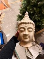 Buddha beeld – crème keramiek, Verzamelen, Beelden en Beeldjes, Ophalen of Verzenden