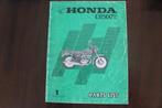 HONDA CB500T 1975 parts list CB500 twin onderdelen boek '74, Motoren, Honda