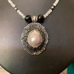 Maansteen spinel parel hanger beschermt welvaart geluk SALE, Ophalen of Verzenden, Nieuw, Steen of Mineraal, Verstelbaar