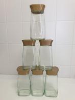 9 Douwe Egberts lege glazen potten van 750ml, Glas, Pot, Bus of Blik, Ophalen of Verzenden, Zo goed als nieuw