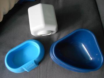 huisje voerbakje toiletje voor hamster of muis beschikbaar voor biedingen