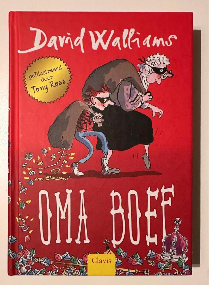 Oma Boef - David Walliams, Boeken, Kinderboeken | Jeugd | onder 10 jaar, Zo goed als nieuw, Fictie algemeen, Ophalen of Verzenden