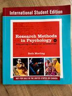 Research Methods in Psychology, Boeken, Ophalen of Verzenden, Zo goed als nieuw, Overige onderwerpen, Beth morling