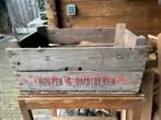 Oude Fruitkist Houten, Ophalen, Zo goed als nieuw, Minder dan 50 cm
