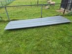Dakplaten / Damwandplaten, Doe-het-zelf en Verbouw, Dakpannen en Dakbedekking, Gebruikt, Minder dan 5 m², Metaal, Grijs