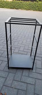 Haardhout rek kachel hout rek 2x +/-30x60, Tuin en Terras, Haardhout, Minder dan 3 m³, Ophalen, Overige houtsoorten, Blokken