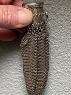 Antiek buidel beursje monogram, Antiek en Kunst, Verzenden