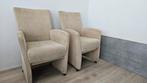 Tafelstoelen creme wit/beige, Huis en Inrichting, Gebruikt, Ophalen of Verzenden, Wit