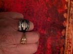 Zware Harley Davidson ring, Sieraden, Tassen en Uiterlijk, Ringen, IJzer of Staal, Ophalen of Verzenden, Zo goed als nieuw, 17 tot 18