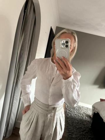 Mooie witte linnen blouse Isabel Marant beschikbaar voor biedingen