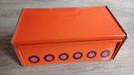 Brabantia Vintage Broodtrommel Retro oranje jaren 70, Ophalen of Verzenden, Gebruikt