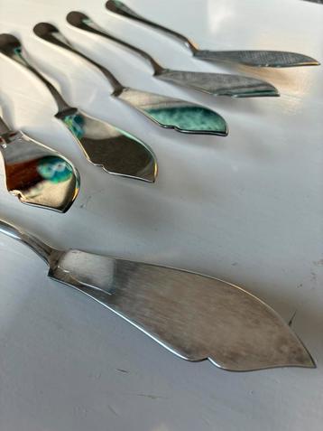 Keltum vismes verzilverd Hollands Glad bestek 6 st beschikbaar voor biedingen