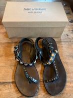 Zadig en Voltaire sandalen, Sandalen of Muiltjes, Ophalen of Verzenden, Zo goed als nieuw, Zwart