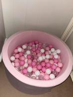 Ballenbak roze met +- 200 ballen, Kinderen en Baby's, Speelgoed | Overig, Verzenden, Zo goed als nieuw, Meisje