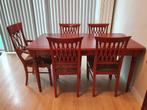 Tafel en stoelen, Ophalen, Gebruikt, 50 tot 100 cm, 150 tot 200 cm