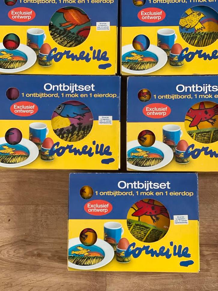 5 Corneille Ontbijtsets - Nieuw in Verpakking!, Huis en Inrichting, Keuken | Servies, Nieuw, Compleet servies, Overige stijlen