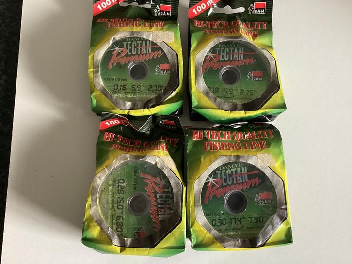 Vislijn 100 mtr. Damyl Europese makelij, Watersport en Boten, Hengelsport | Algemeen, Nieuw, Vislijn, Ophalen of Verzenden