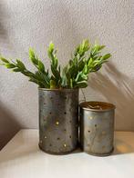 Leuke set kandelaar/ kaasmol houders, Antiek en Kunst, Ophalen of Verzenden