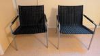 2 fauteuils 't Spectrum, Ophalen, Gebruikt, Minder dan 75 cm, Metaal