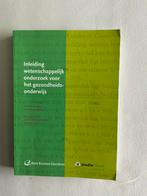 Inleiding wetenschappelijk onderzoek  gezondheidsonderwijs, Ophalen of Verzenden, Beta, Gelezen, WO