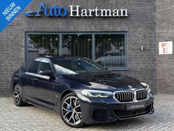 BMW 5-serie 545e xDrive High Executive M-Sport PANO | Leder  beschikbaar voor biedingen