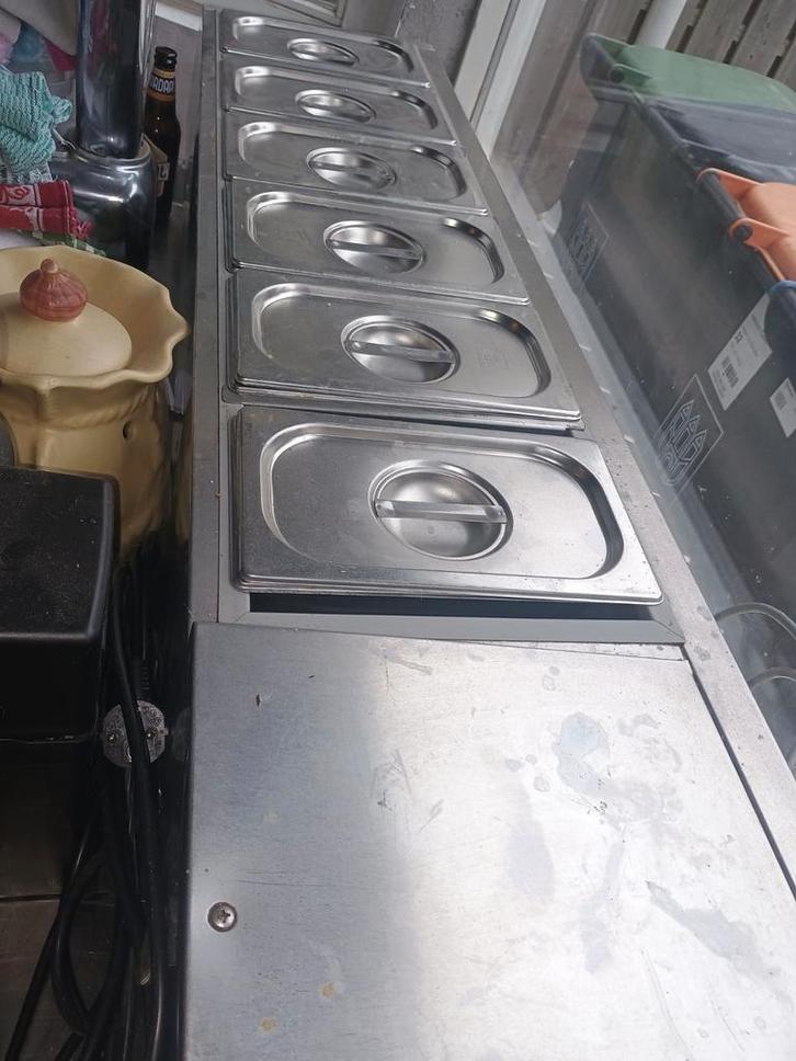 Saladette 142cm met 6 bakken - Koelt Goed!, Huis en Inrichting, Keuken | Keukenbenodigdheden, Ophalen