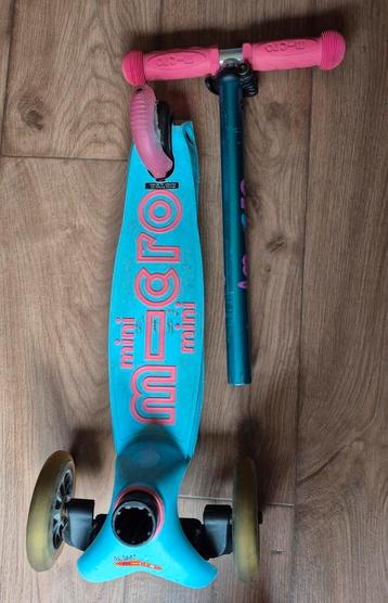 Mini Micro step Deluxe - 3-wiel kinderstep - Aqua
met roze beschikbaar voor biedingen