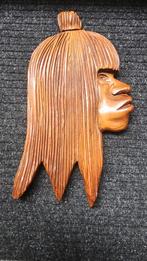 Houten Gesneden Beeld, Ophalen of Verzenden