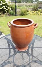 Oude keulse pot gebruikt maar nog helemaal gaaf, Tuin en Terras, Bloempotten, Ophalen, Gebruikt, Rond, Aardewerk