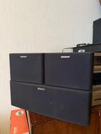 Sony vintage speakers (SS-U10 & CN10), Ophalen, Gebruikt, 60 tot 120 watt, Surroundset zonder subwoofer