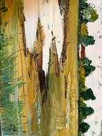 Landschapsschilderij C.M. Leushuis, Ophalen of Verzenden