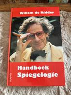 W. de Ridder - Handboek spiegelogie, W. de Ridder, Ophalen of Verzenden, Zo goed als nieuw, Overige onderwerpen