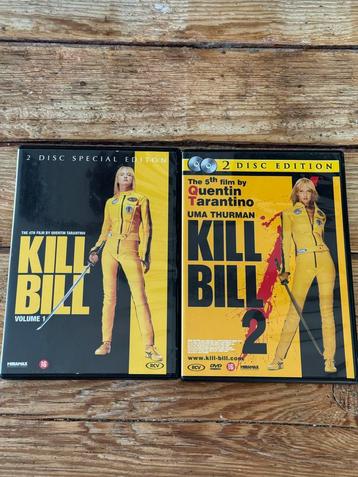 Kill Bill Vol. 1 & 2 - Quentin Tarantino DVD's beschikbaar voor biedingen