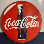 Vintage Coca-Cola 2-zijdig reclamebord, Ophalen of Verzenden, Gebruikt, Reclamebord