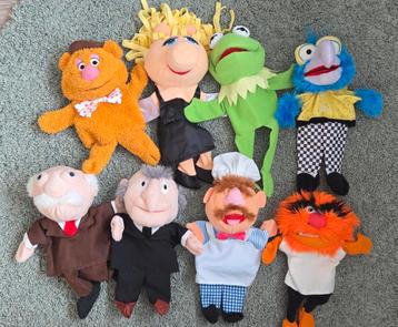 Muppets handpoppen. Complete set. beschikbaar voor biedingen