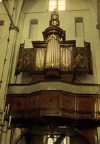 Hattem - Ned Herv Kerk - interieur orgel - 1986 gelopen, Verzamelen, Gelopen, Ophalen of Verzenden, Overijssel, 1980 tot heden