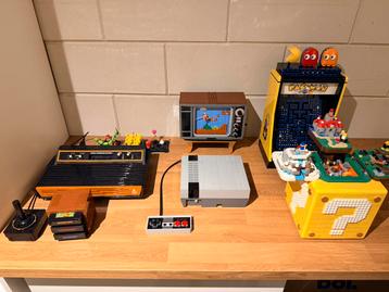 Lego Game sets oa Nintendo, Atari & Pac Man beschikbaar voor biedingen