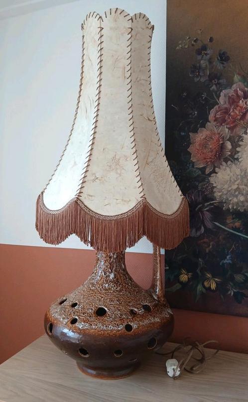 Fatlava vloerlamp jaren 70, Huis en Inrichting, Lampen | Tafellampen, Zo goed als nieuw, 75 cm of meer, Ophalen