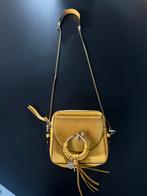 See by Chloé Joan Camera Bag - Goudkleurig, Ophalen of Verzenden, Zo goed als nieuw, Geel, Schoudertasje