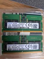 2x8GB DDR5 SODIMM Samsung, Computers en Software, RAM geheugen, 16 GB, Ophalen of Verzenden, DDR5, Laptop