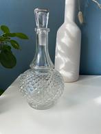 Glazen karaf rond, Overige typen, Ophalen of Verzenden, Overige stijlen, Glas