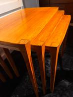 mimi set tafeltjes design REX RAAB voor WILHELM RENZ jr. 60, Huis en Inrichting, Rond, Gebruikt, Ophalen of Verzenden, Minder dan 55 cm