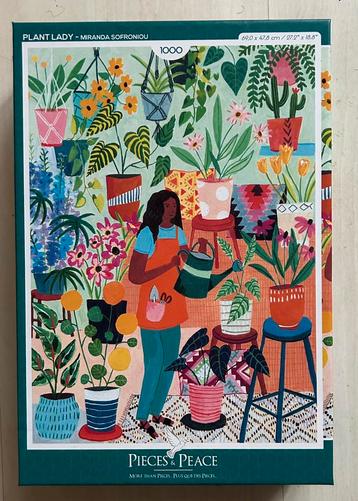 Puzzel Pieces & Peace: Plant lady beschikbaar voor biedingen